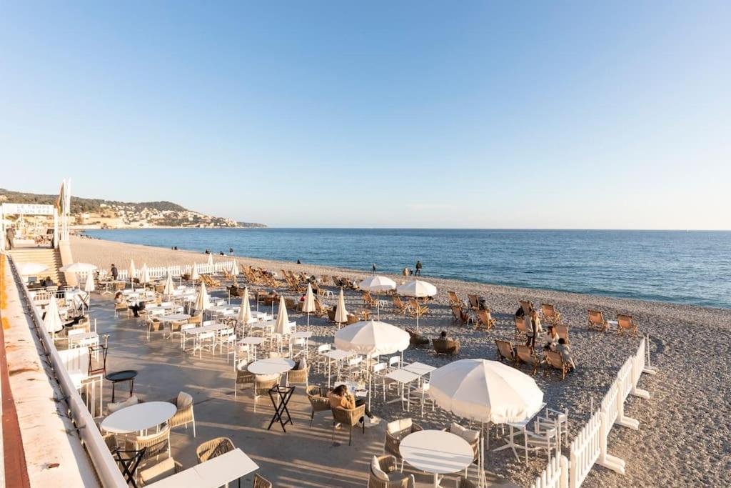 Promenade, 2Pieces Chic Et Clim Avec Terrasse Apartment Ница Екстериор снимка